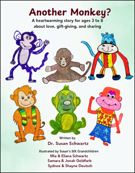 BOOK COVER Another Monkey A heartwarming story for ages 3 to 8 about love, gift-giving, and sharing BOOK COVER Another Monkey A heartwarming story for ages 3 to 8 about love, gift-giving, and sharing